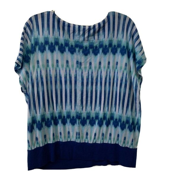 Chico's Multicolor Boho Print Artsy Blouse - Picture 2 of 4